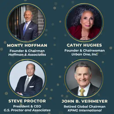 Image with the four 2026 laureates